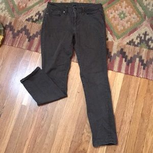 Gap Olive Colored Skinny Jeans
